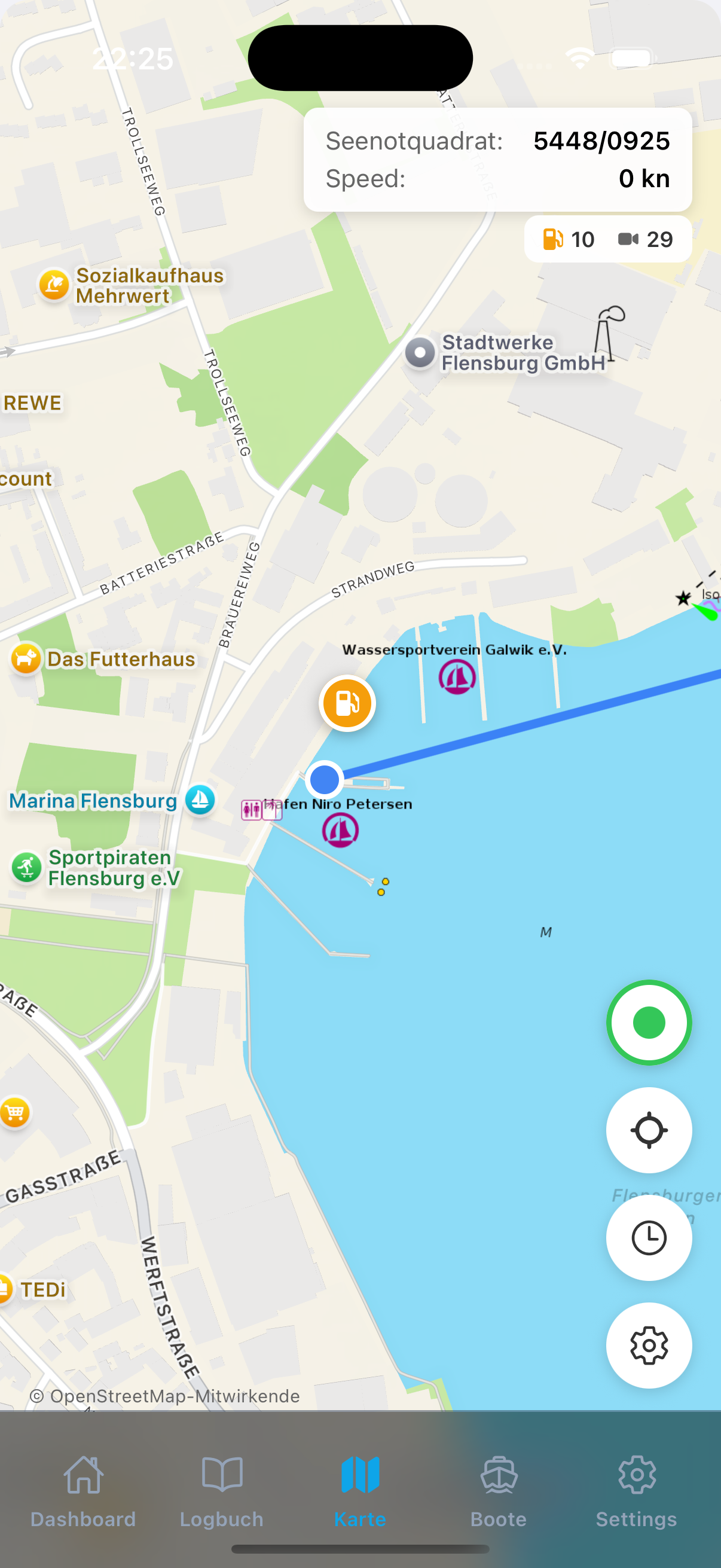 NautiSimple Karte